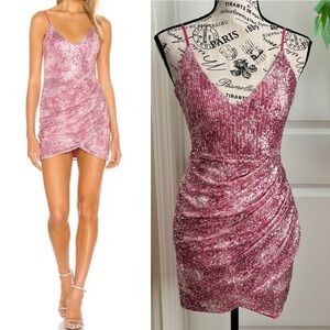 Superdown Dina Mini Dress Pink Sz XS